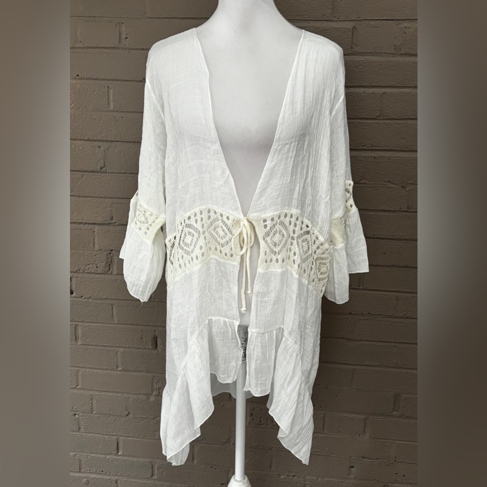 Vintage swimsuit coverup Boho style